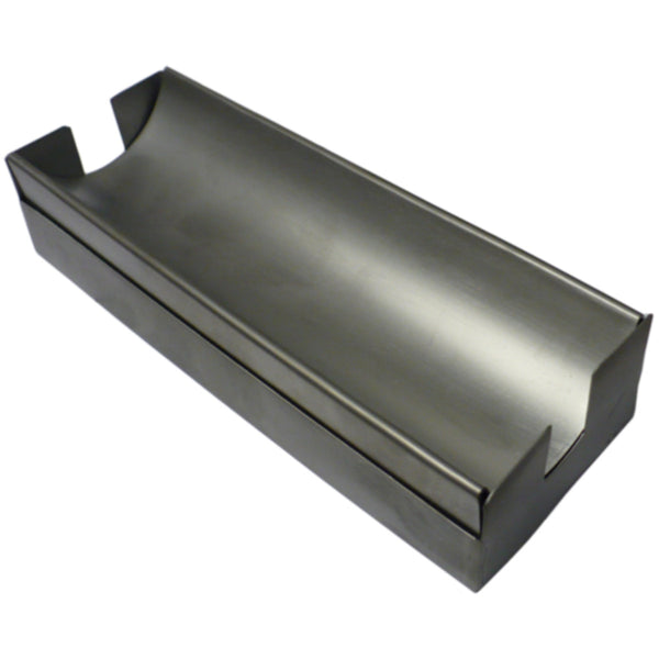 Stainless Frit Tray w/stand, 8x3" - Fire Sale