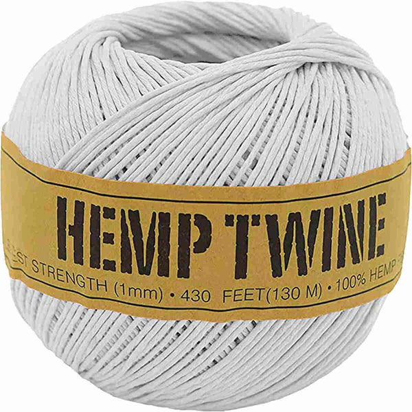 1mm White Hemp Twine