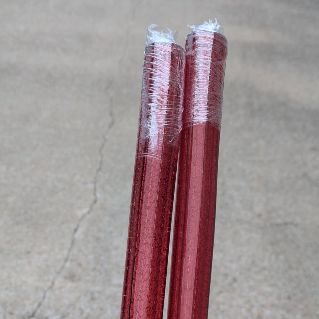 Fire Engine Red Tubing (~0.85lb bundle) - Fire Sale