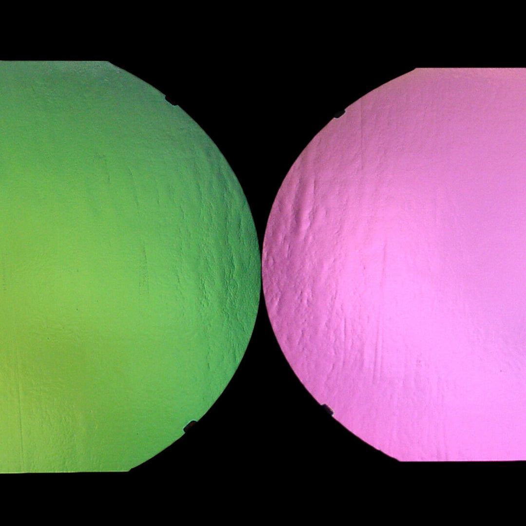 CBS Dichro (1/8") - Green/Pink - 33 COE