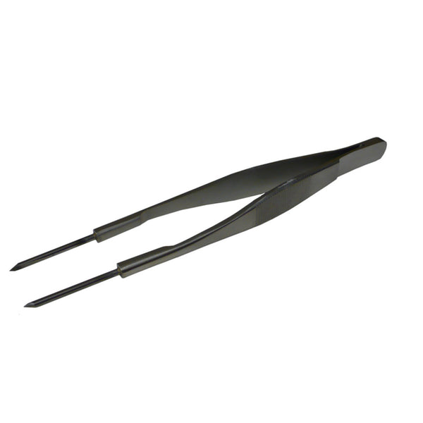 8" Thick Tungsten Tip Tweezers