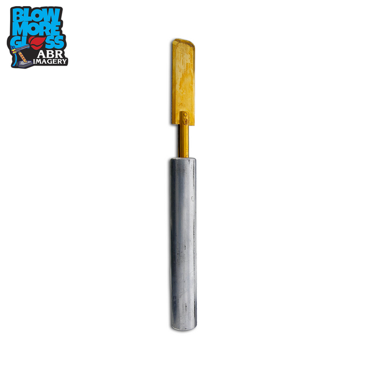ABR Blow More Glass Tools - Medium Brass Rounded Butter Knife