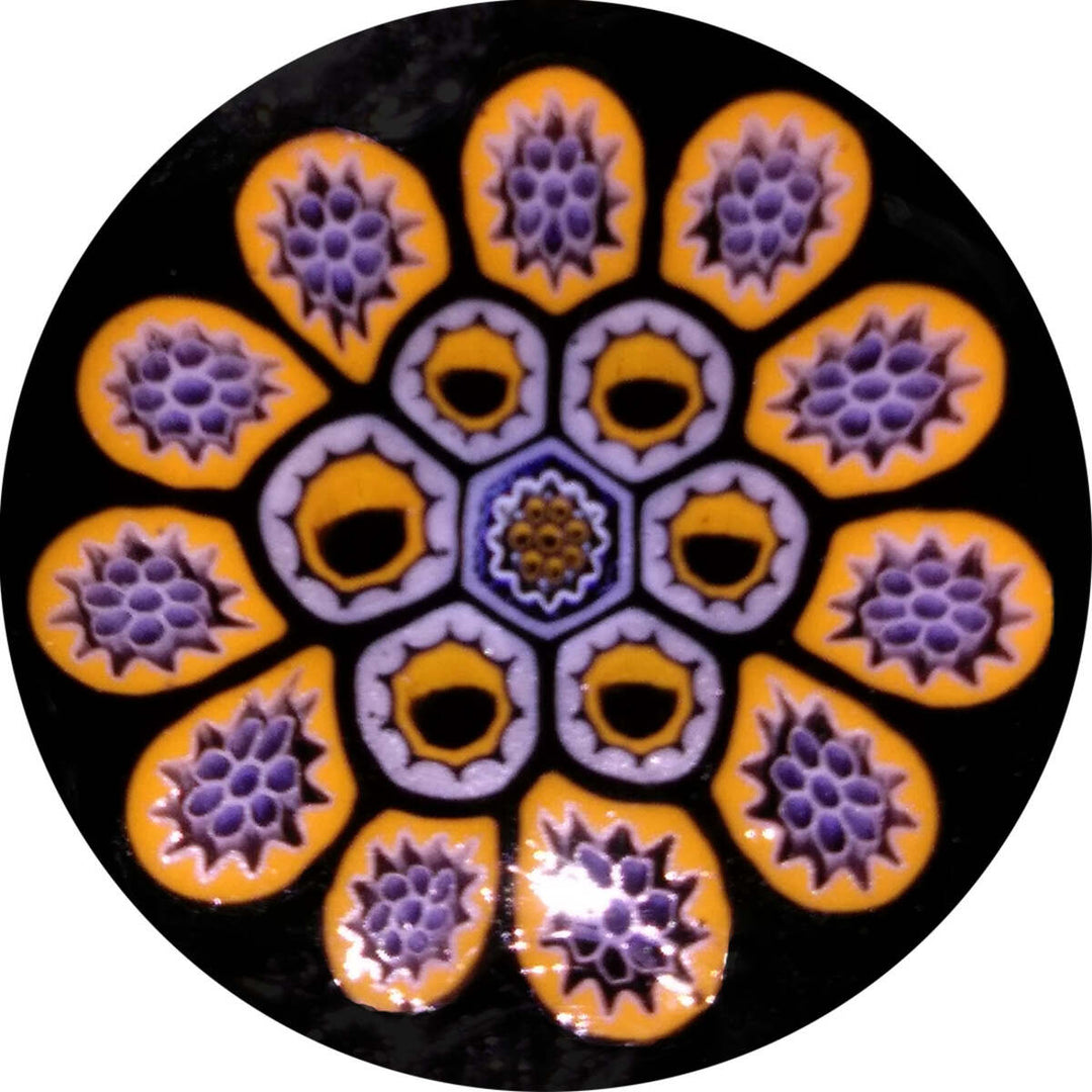 Orange &amp; Purple Pattern Milli