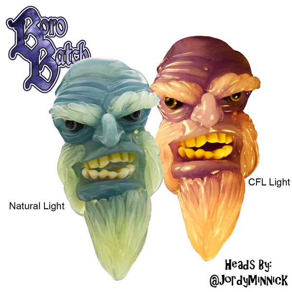 Boro Batch Purple Cream Rod (Top)