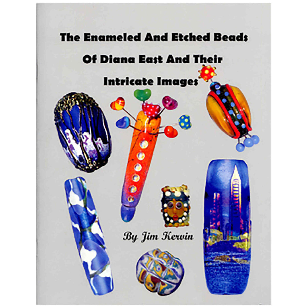 Enameled &amp; Etched Beads with D. East