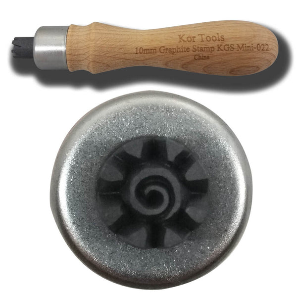 10mm Mini Graphite Sprial Sun Stamp