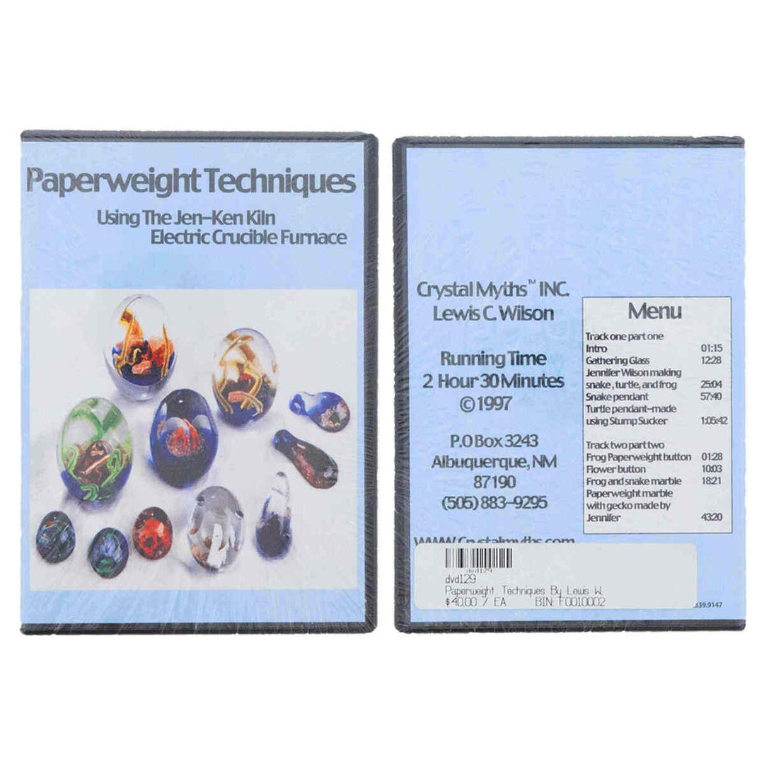 Paperweight Techniques with Lewis Wilson