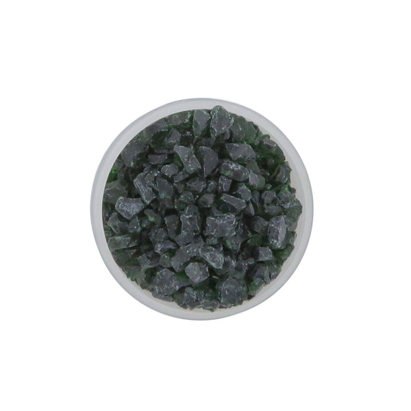 KELLY GREEN TRANS COARSE FRIT