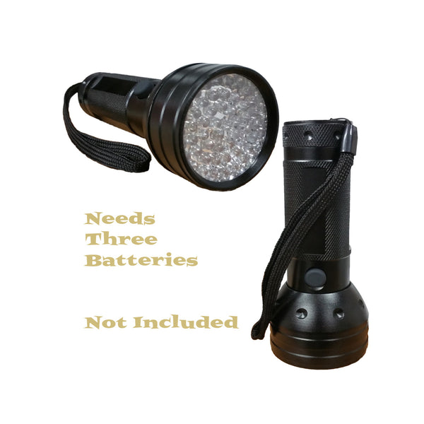 Black UV Flashlight