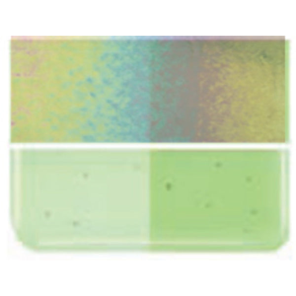 LT GREEN THIN IRID RNBW 2MM TRANS