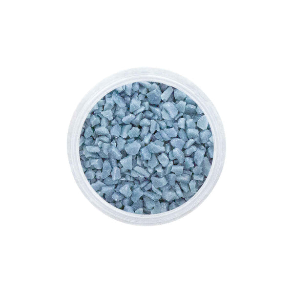 Dusty Blue Opal Coarse Frit