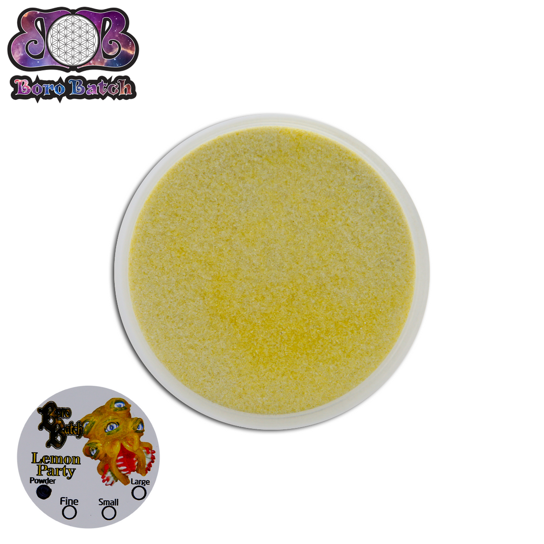 Boro Batch Lemon Party Frit (Powder)
