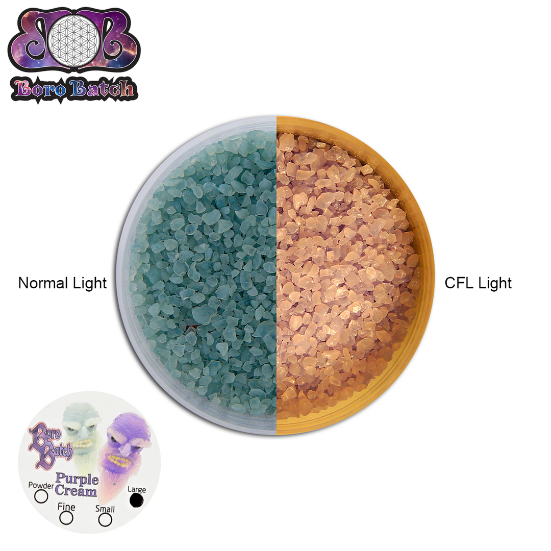 Boro Batch Purple Cream Frit (Large)