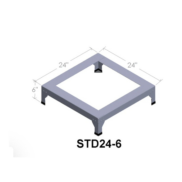 24" x 24" x 6" Kiln Stand