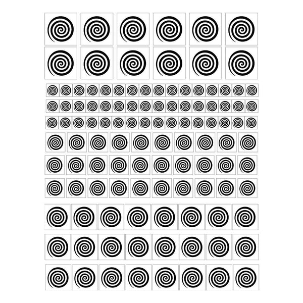 Vortex Blasting Stencils