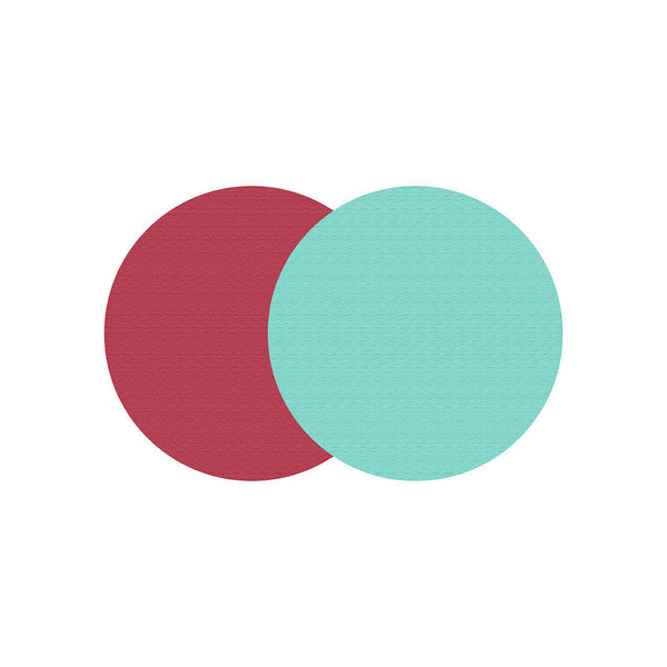 Red-Silver-Blue Dichro (1/16")