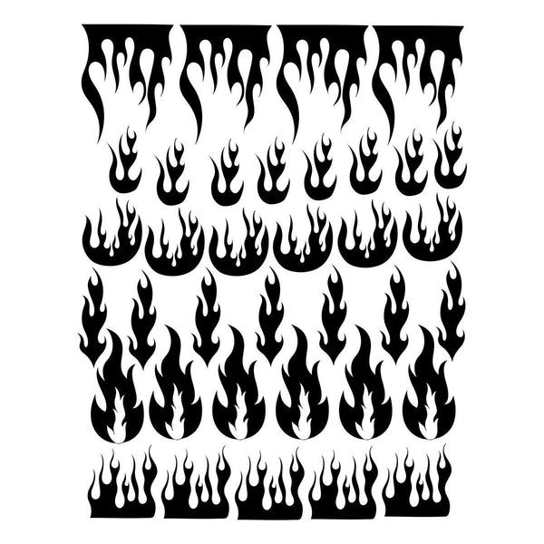 Flame Blasting Stencils