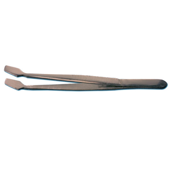 KS Stainless Steel Tweezers 5" Bent