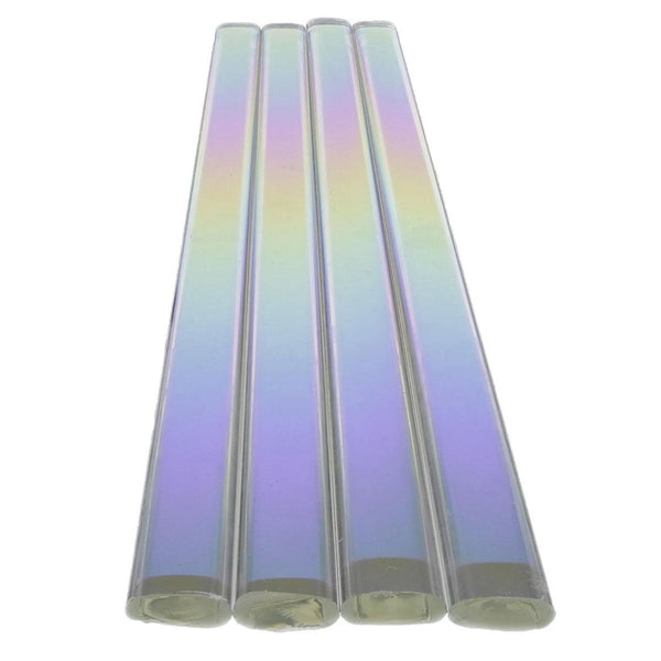 18mm Dichroic Coated Clear Flat Rod