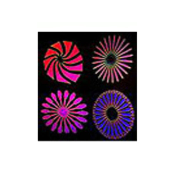 3/4" Borosilicate Pinwheel Pack