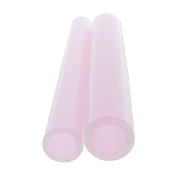 Greasy Glass Dense Pink Satin in Clear Tube - Fire Sale