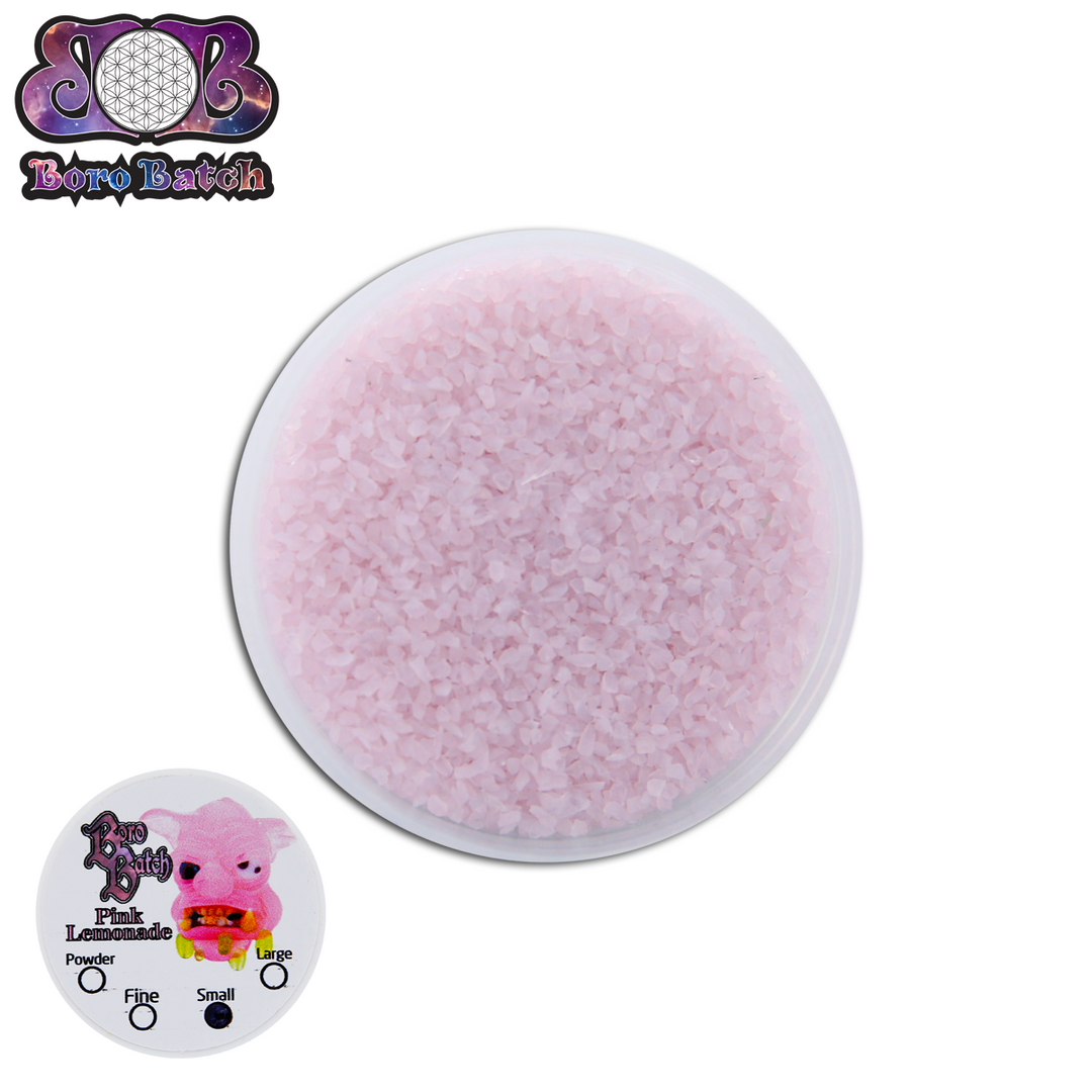 Boro Batch Pink Lemonade Frit (Small)