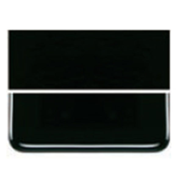 STIFF BLACK THIN 2MM OPALESCENT