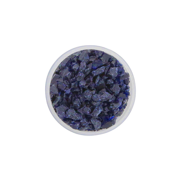 MIDNIGHT BLUE TRANS COARSE FRIT