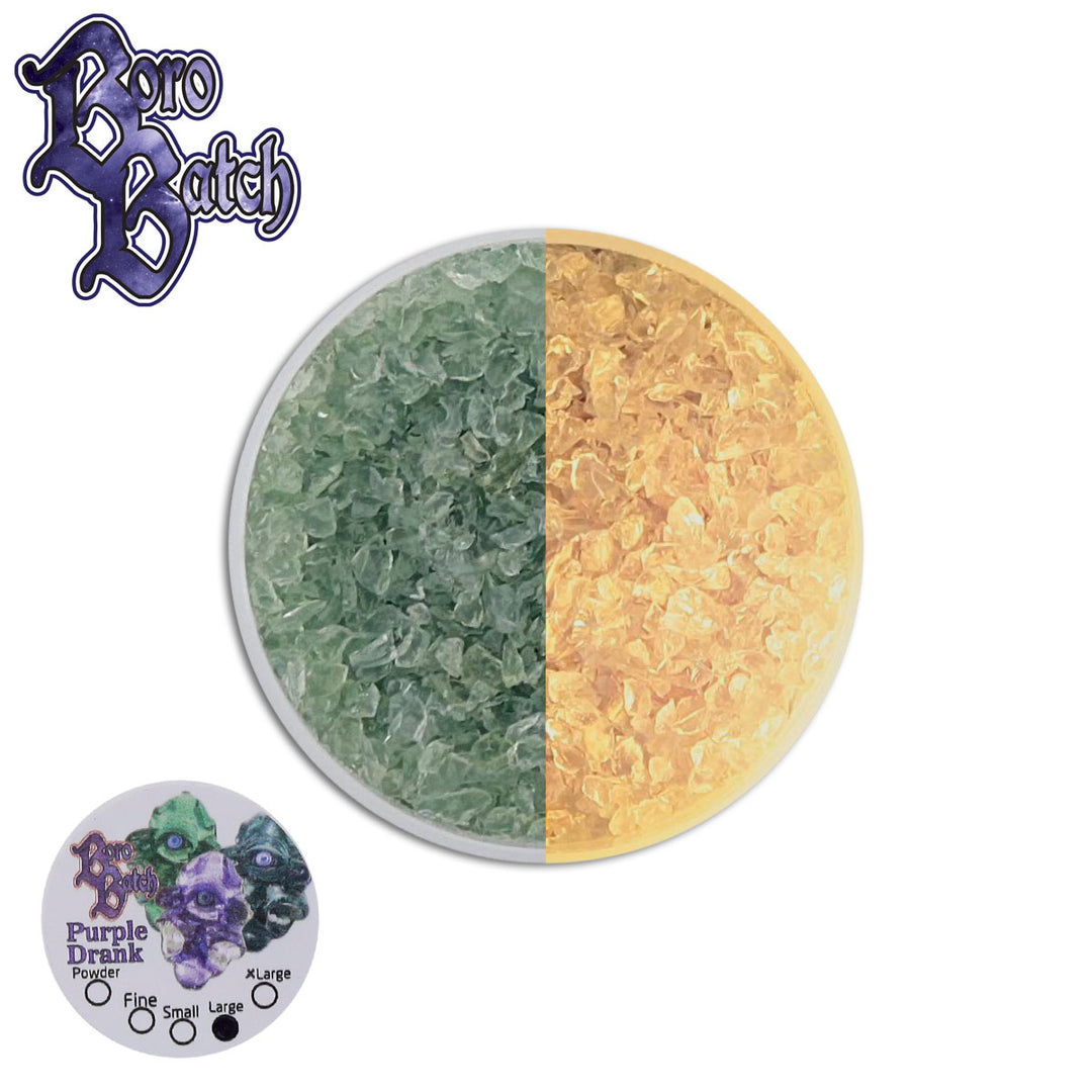 Boro Batch Purple Drank Frit (Large)