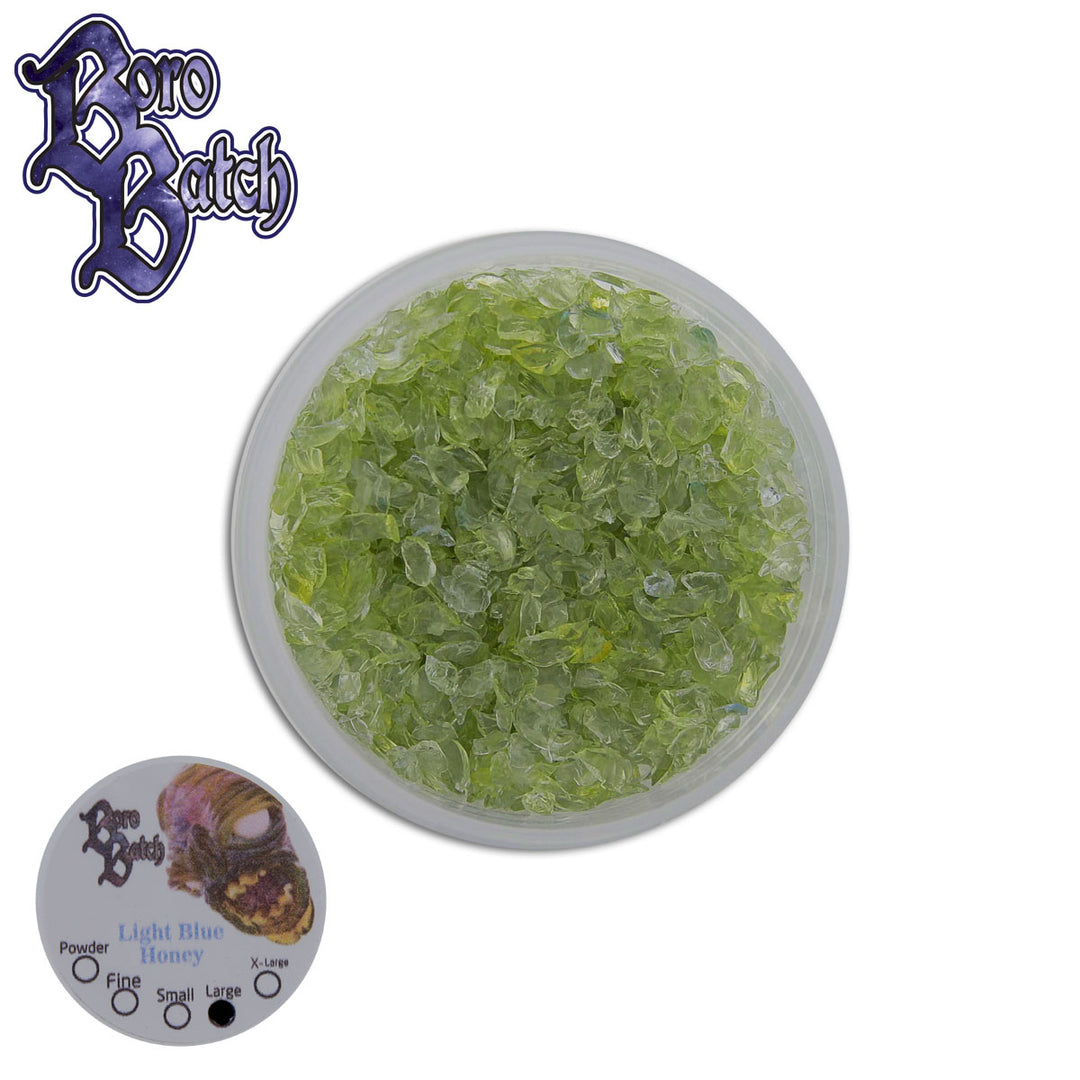 Boro Batch Light Blue Honey Frit (Large)