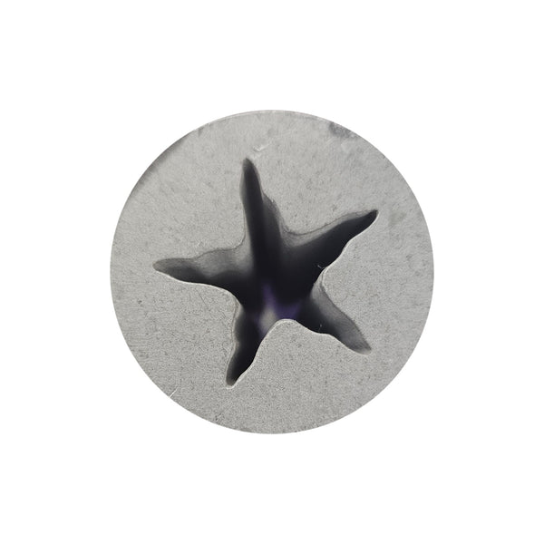 Starfish Shaped Optic Mold 2" high