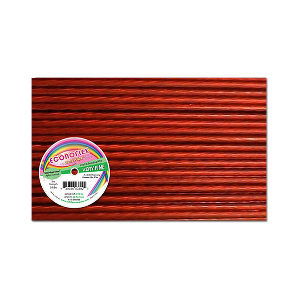 Cinnamon Red Beading Wire