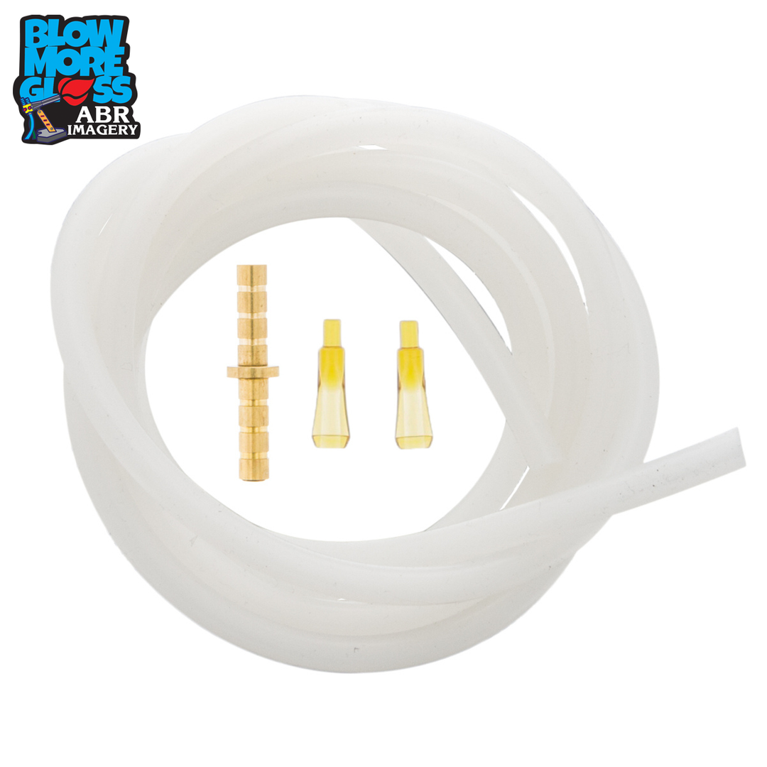 Blow More Glass Tools - 3/8" Straight Brass Swivel Kit