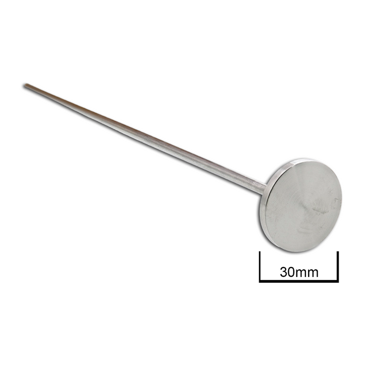 30mm Diameter Half Dollar Sized Flat Cabochon Mandrel