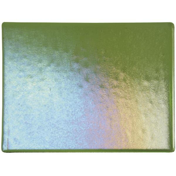 Trans. Medieval Green 3mm Iridized