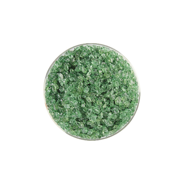 Trans. Lt Mineral Green Coarse Frit