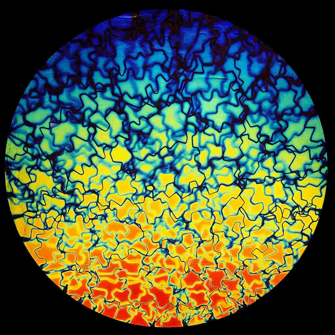 CBS Dichro (1/8") - Rainbow 1 - Fusion - 33 COE