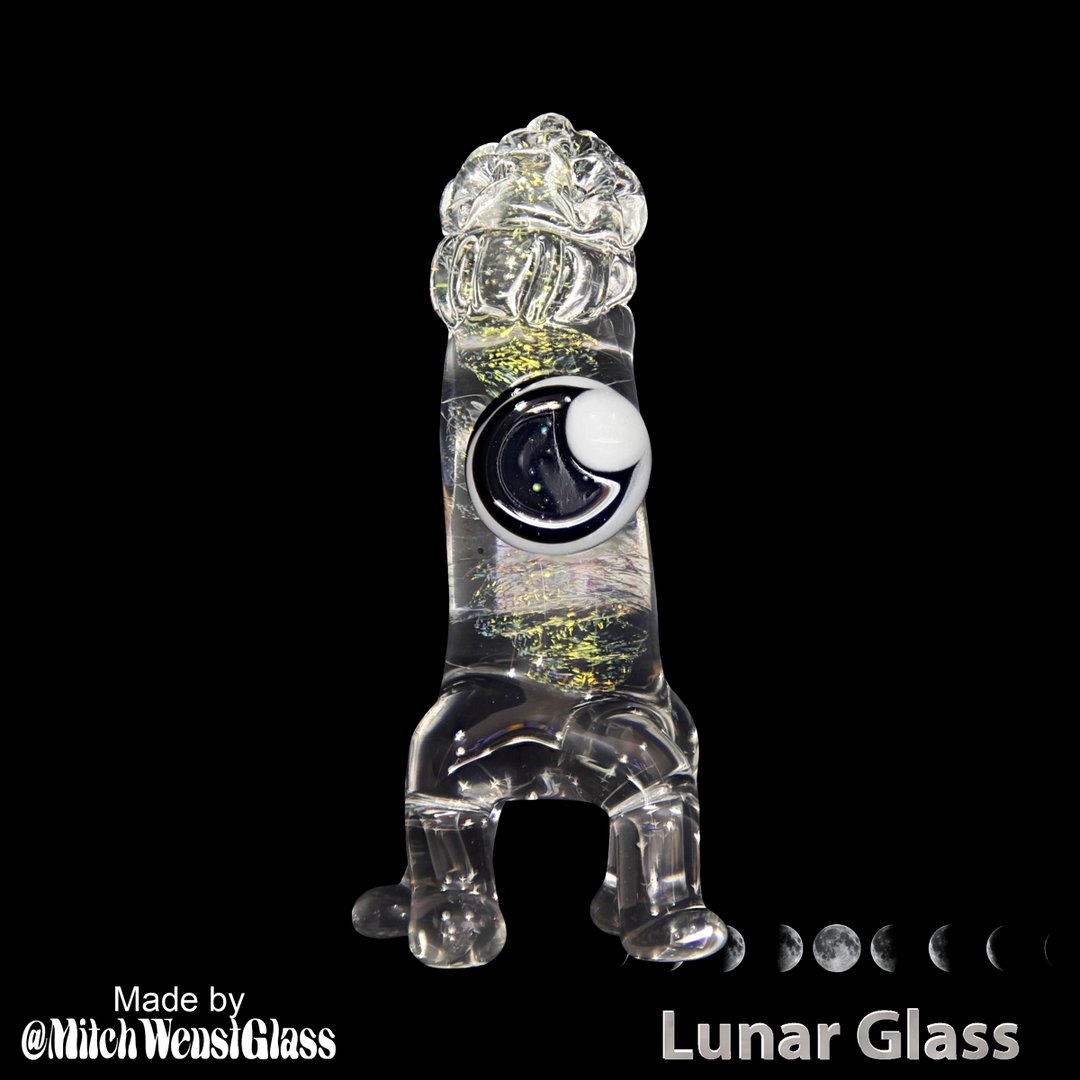 Lunar Glass Clear Inner with Cyan/Copper Dichro