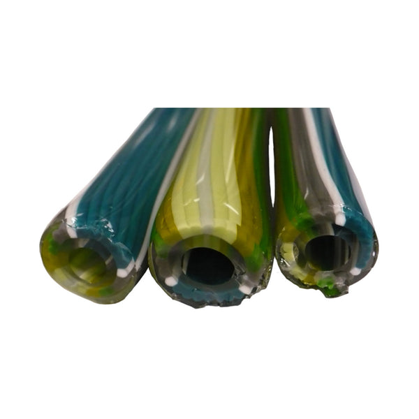 Soft Green Striped Tubing