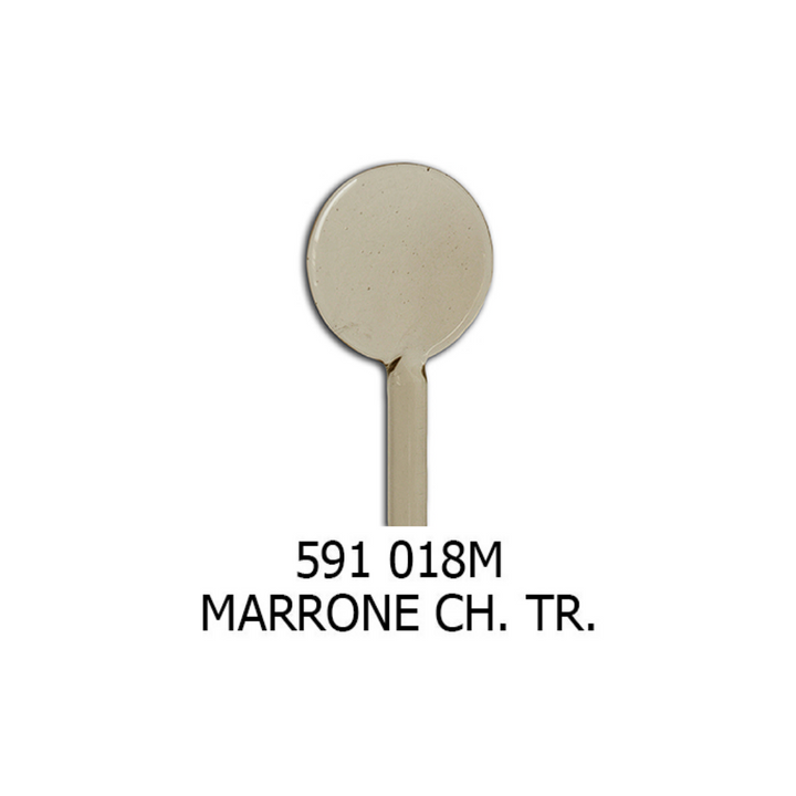 Moretti Brown Light Transparent Effetre Glass Rod (5-6mm)
