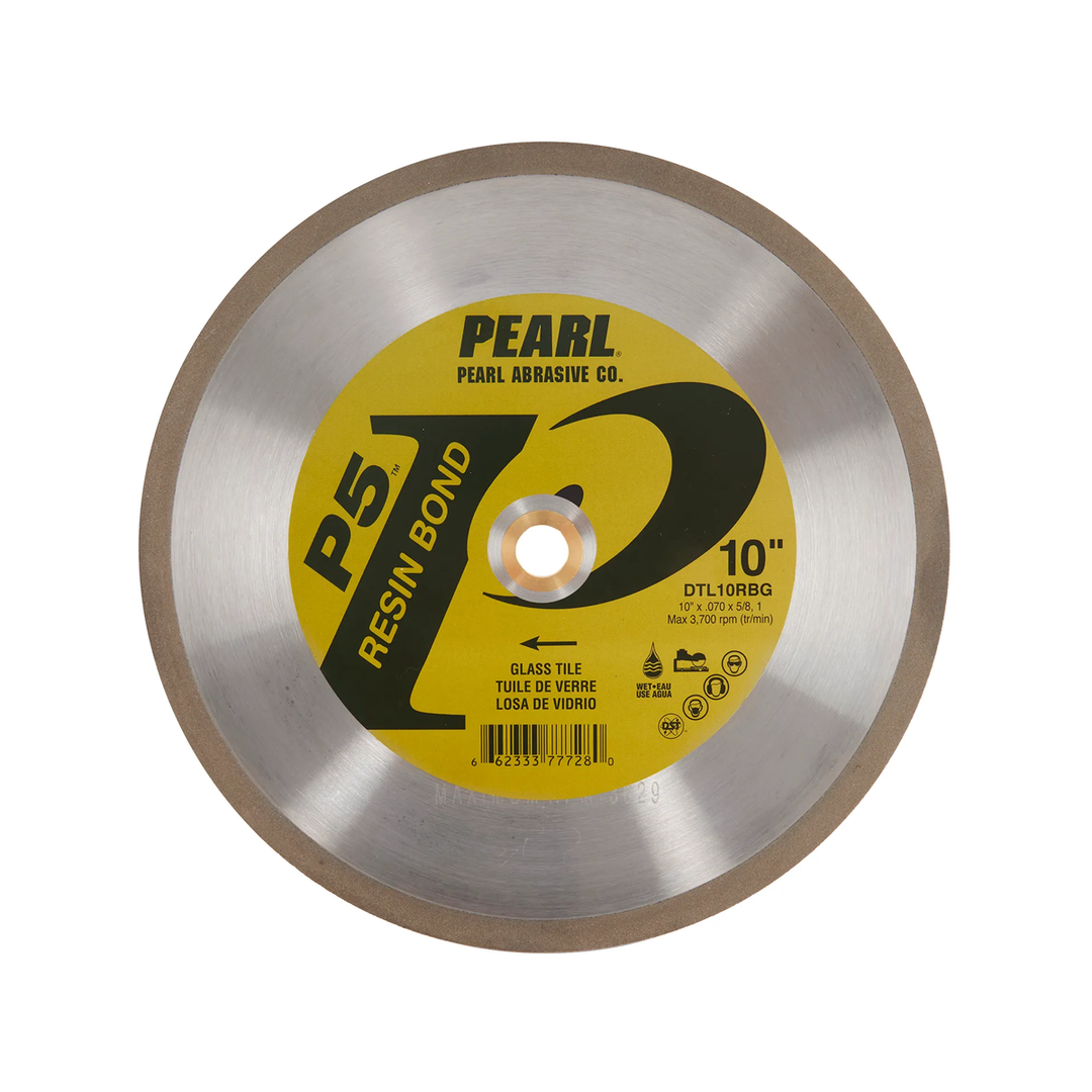 P5™ Resin Bond Glass Tile Blade 10 x .070 x 5/8-1″ 10mm