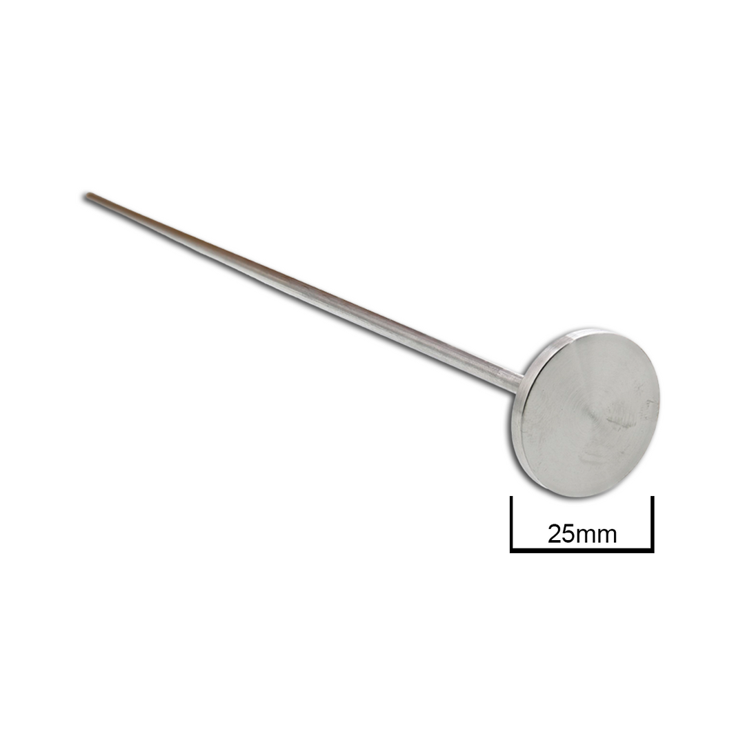 25mm Diameter Quarter Sized Flat Cabochon Mandrel