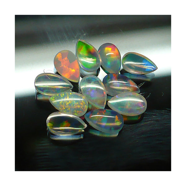 5 x 3mm White Pear Opal