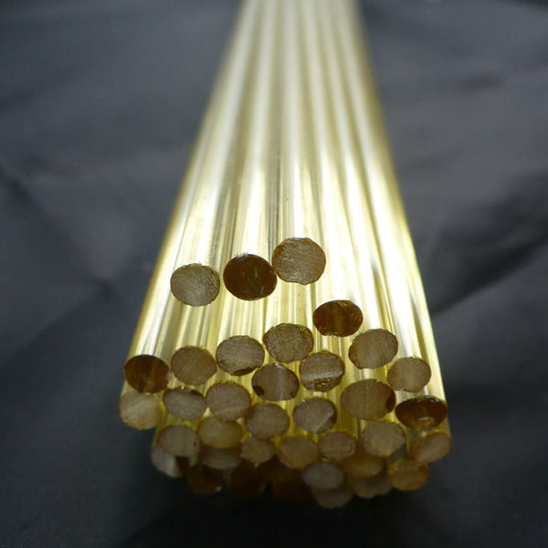 Lauscha Citrine / Ruby Strike Rod