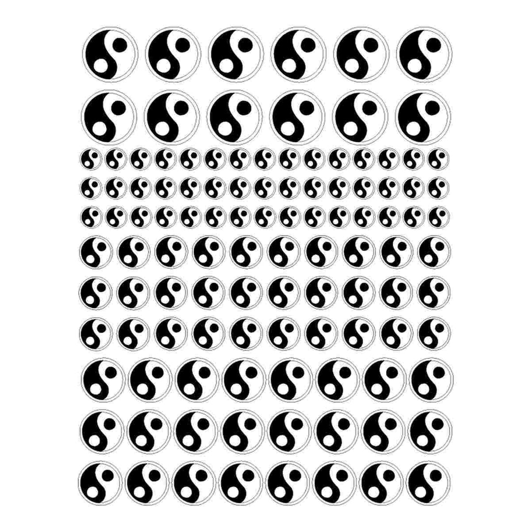 Blasting Stencils - Yin-Yang