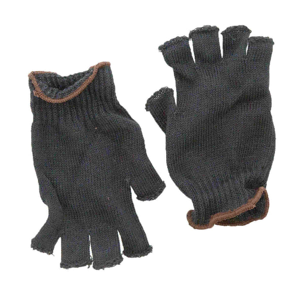 Fingerless Black Kevlar Gloves