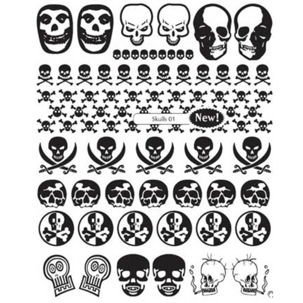 Skull Blasting Stencils