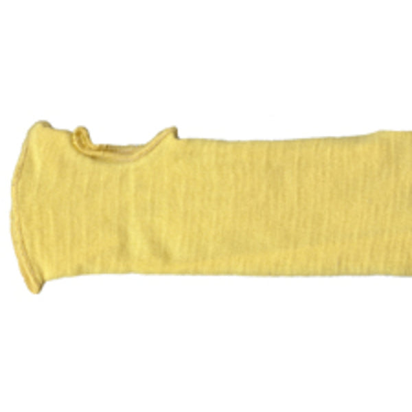 14" Yellow Kevlar Sleeve w/ Thumb