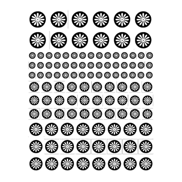 Daisy #1 Blasting Stencils