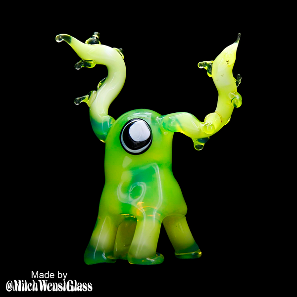 Lunar Glass Yitai Green Opal